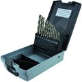 Morse Jobber Length Drill Set, Series 8030, Imperial System of Measurement, 116 Minimum Drill Bit Size,  18148